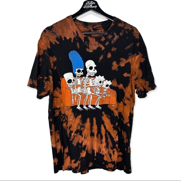 Tops - Simpsons Halloween Graphic T-Shirt